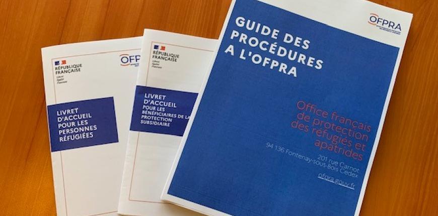 Livrets d'accueil + guide des procédures