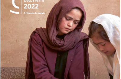 Couverture rapport d'activité 2022