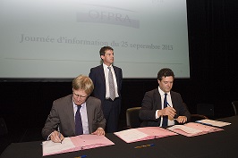 Signature de l'accord sur le contrôle qualité entre l'Ofpra et le HCR, le 23 septembre 2013